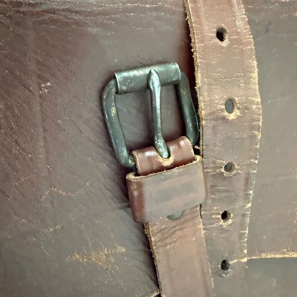 Case Navigation DEAD RECKONING type A-4 vintage Wright Leather WWII briefcase